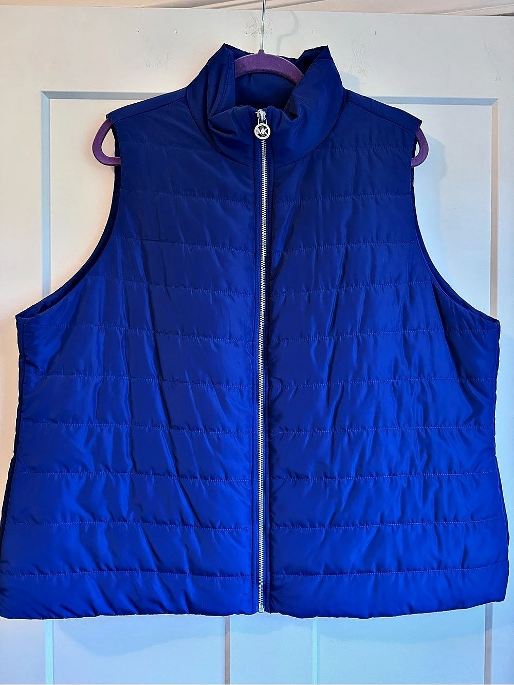 Michael Kors MICHAEL Kors Quilted Puffer Vest MICHAEL Quilted Puffer Vest Blue